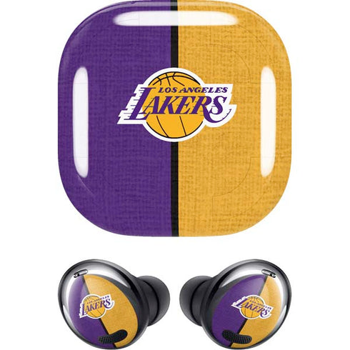 NBA Los Angeles Lakers Canvas Galaxy Buds Pro Skin
